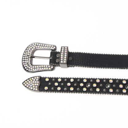 Street Rhinestone | Studded Belt