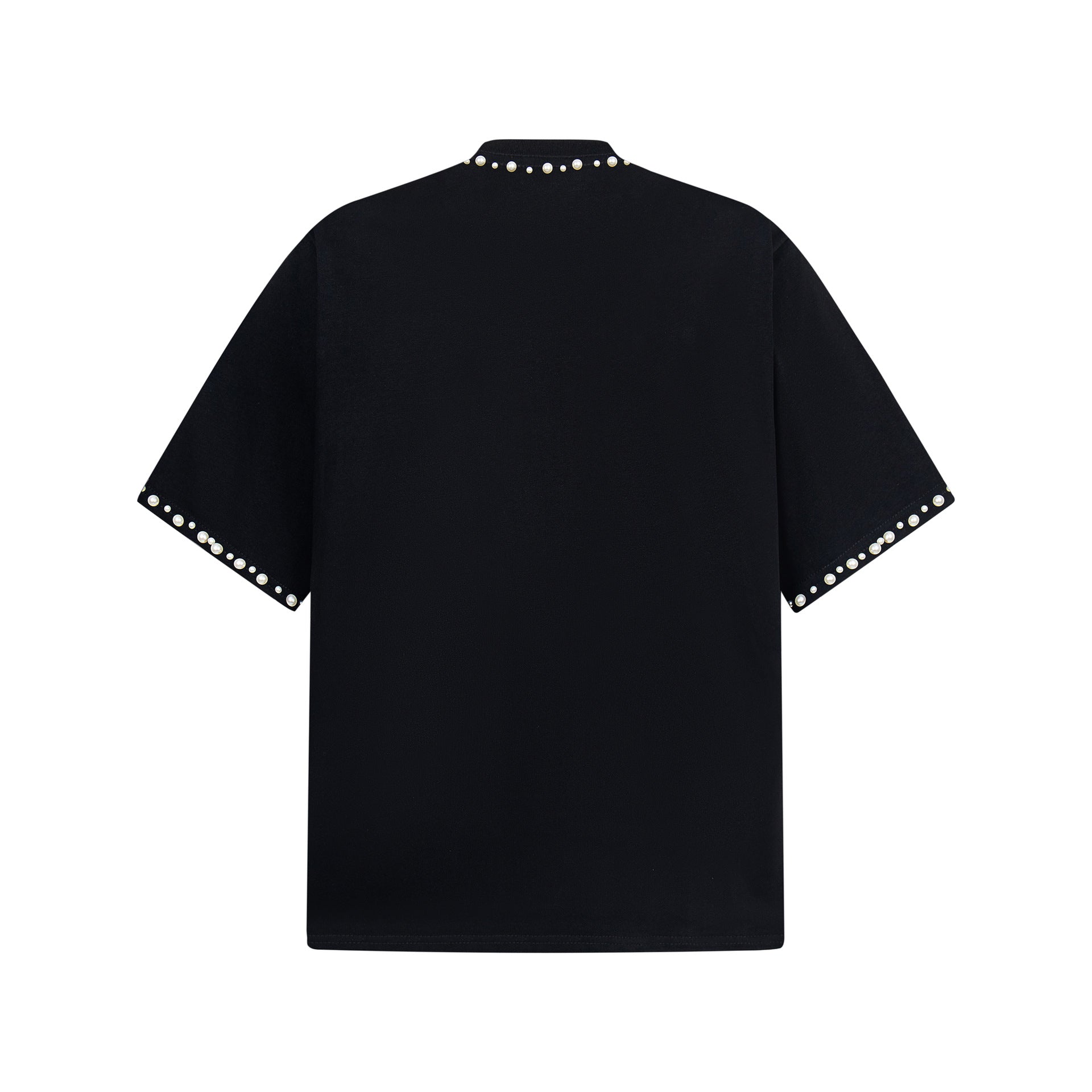 Pearl Studded | Statement Graphic Tee