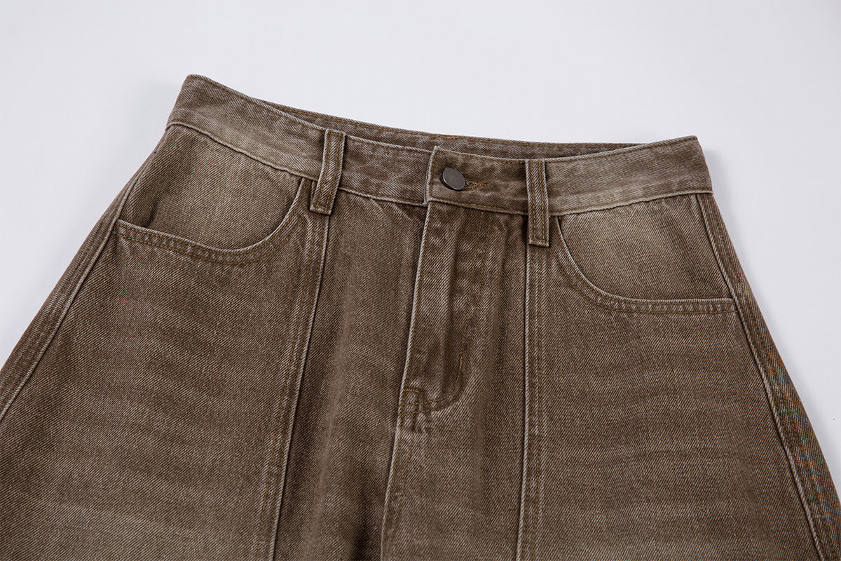 Vintage Washed Workwear | Barrel Jeans - Santo 