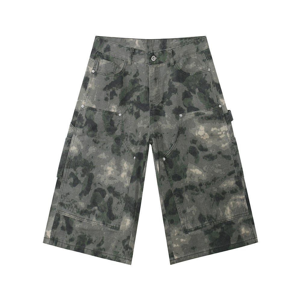 Ink Camo Utility | Cargo Shorts - Santo 