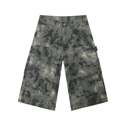 Ink Camo Utility | Cargo Shorts - Santo 