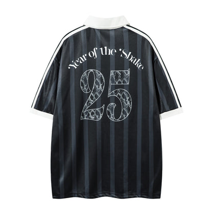 Retro Striped | Oversized Jersey - Santo 