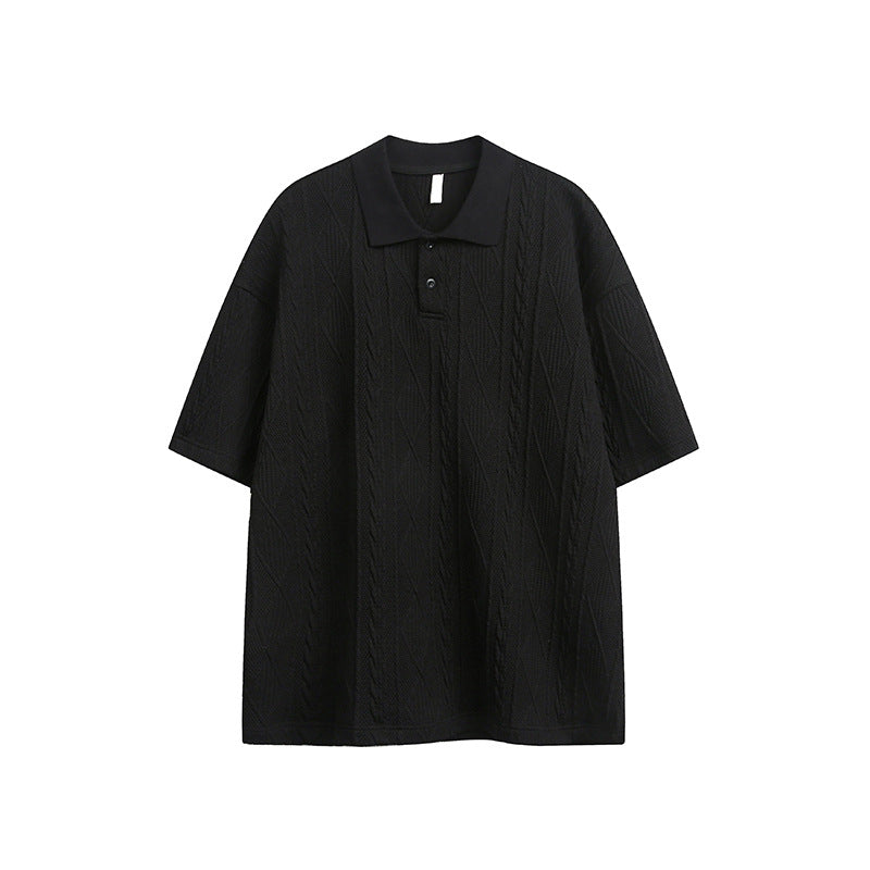 Cable Knit | Basic T-Shirt - Santo 