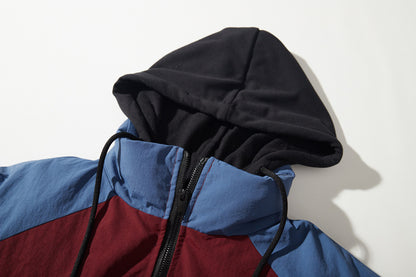 Étoile artistique | Veste bomber surdimensionnée à imprimé graphique