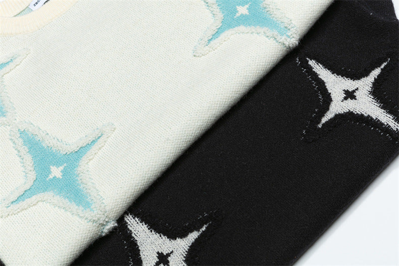 Stellar Knit | Warm Star Graphic Jumper