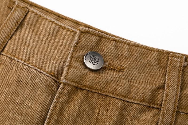 Utility Pocket | Denim Shorts