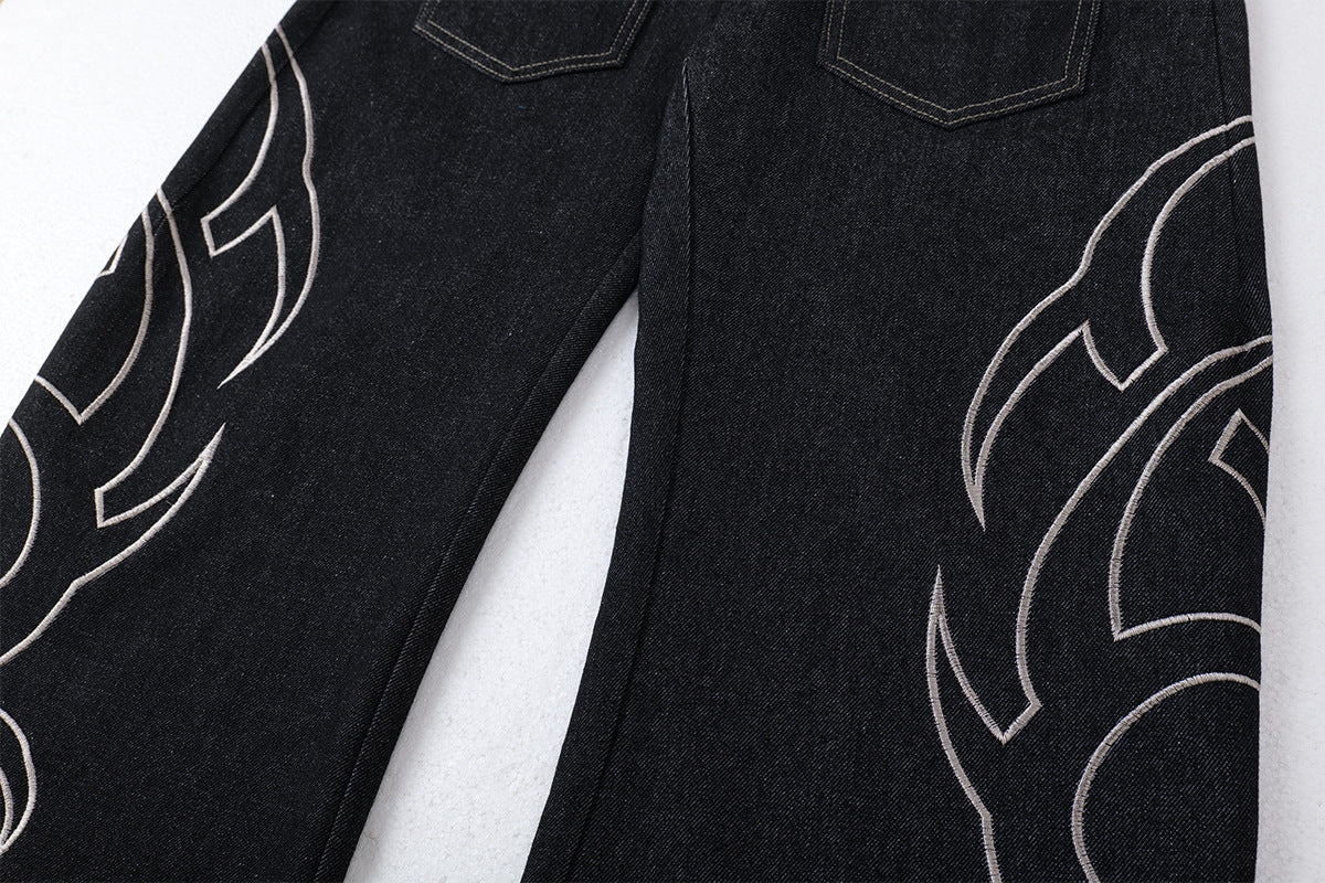 American Vintage | High Street gewaschene Distressed Jeans