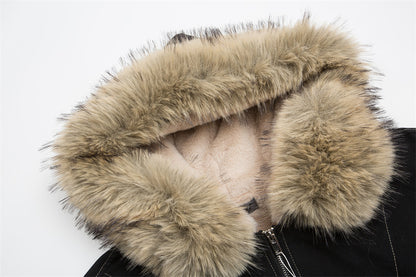 Faux Fur Lined | Hooded Puffer Jacket