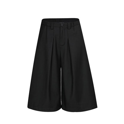 Pleated Design | Baggy Shorts - Santo 