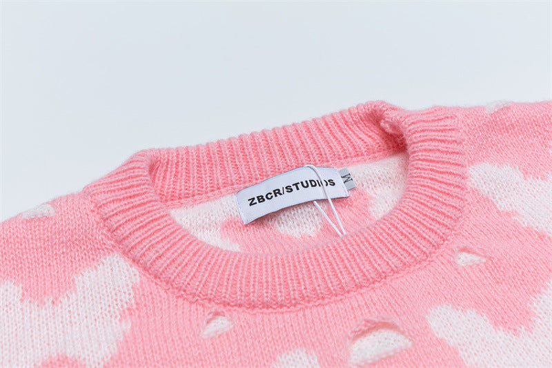 Butterfly Bliss | Cozy Pastel Knit Jumper