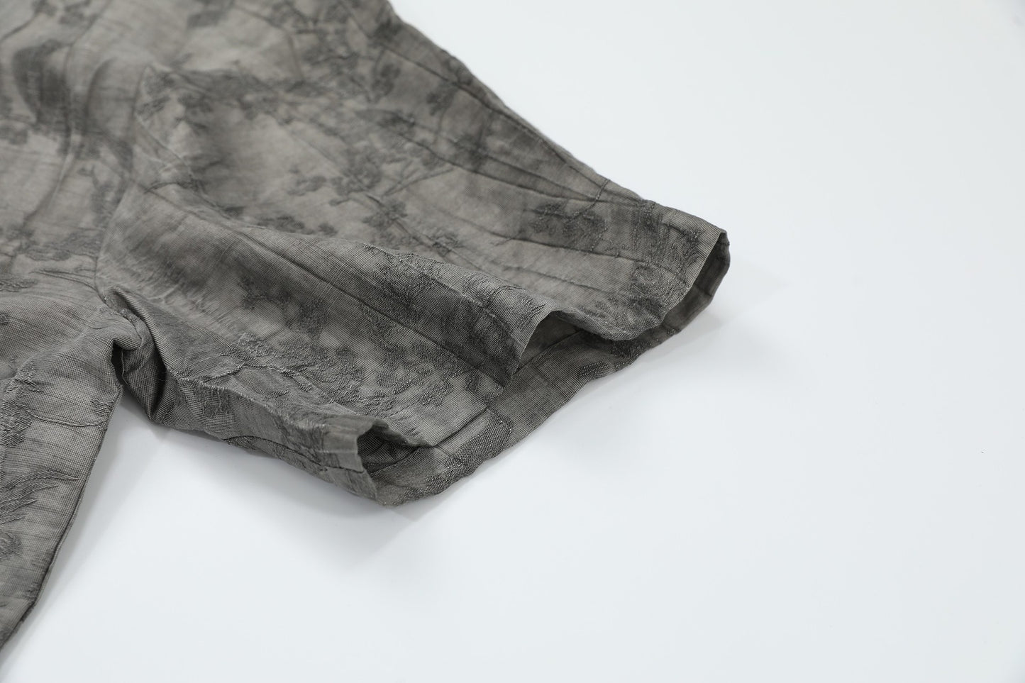 Crinkled Texture | Oversized T-Shirt - Santo 