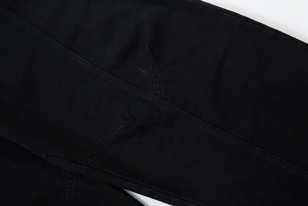 Leopard Graffiti | Patch Jeans Pants