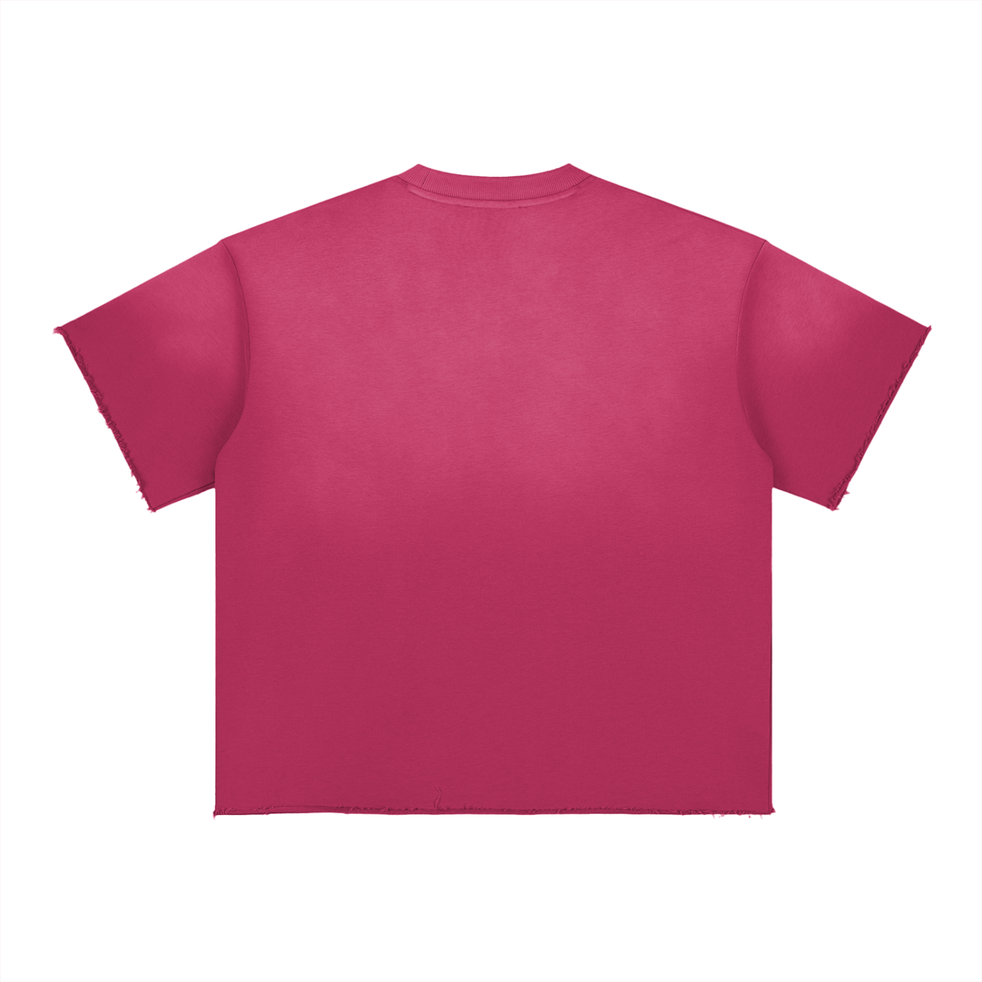 Faded Raw Edge T-Shirt