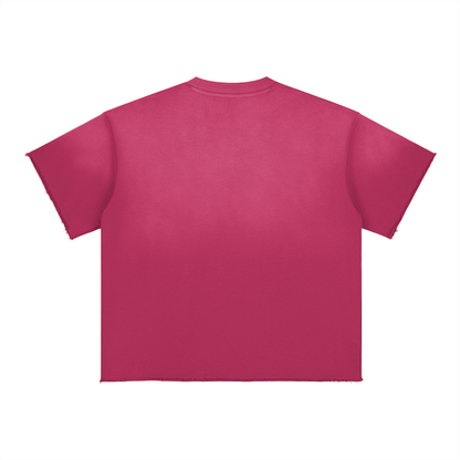 Faded Raw Edge T-Shirt