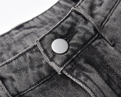 Starry Washed Rhinestone | Denim Shorts - Santo 