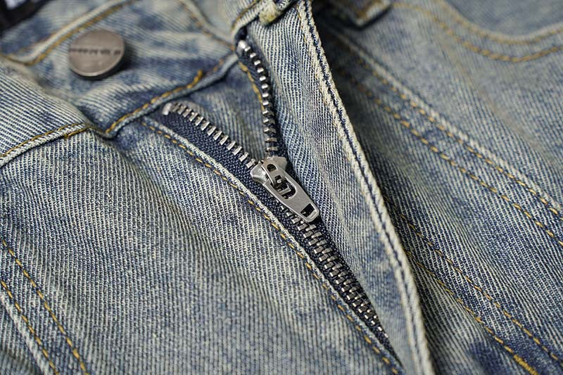 Washed Distressed Raw Edge | Baggy Jeans - Santo 