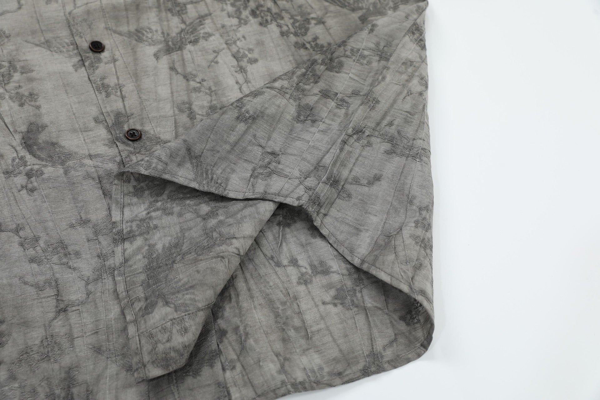 Crinkled Texture | Oversized T-Shirt - Santo 