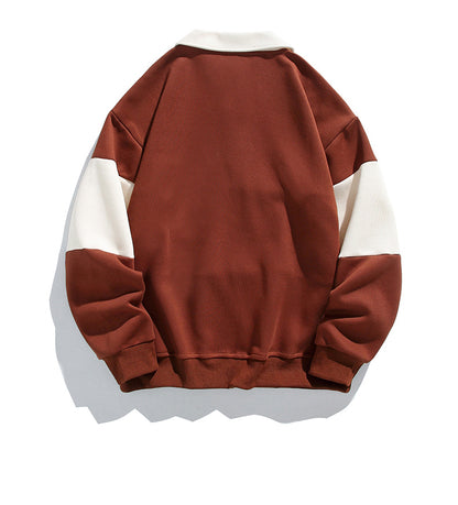 Classic Stripes | Timeless Polo Sweatshirt - Santo 