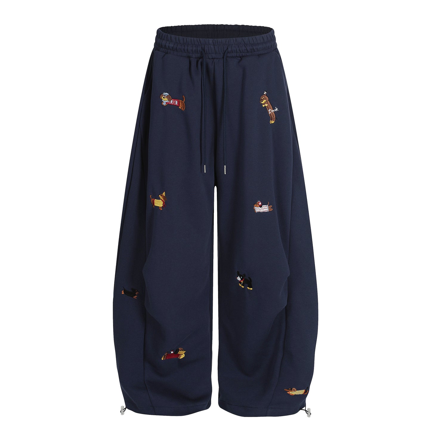 Embroidery | Dog Baggy Barrel Sweatpants