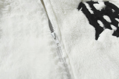 Streetwear Outerwear | Gothic Fur Jacket - Santo 