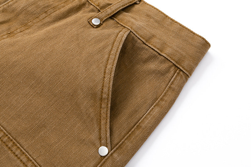Utility Pocket | Denim Shorts