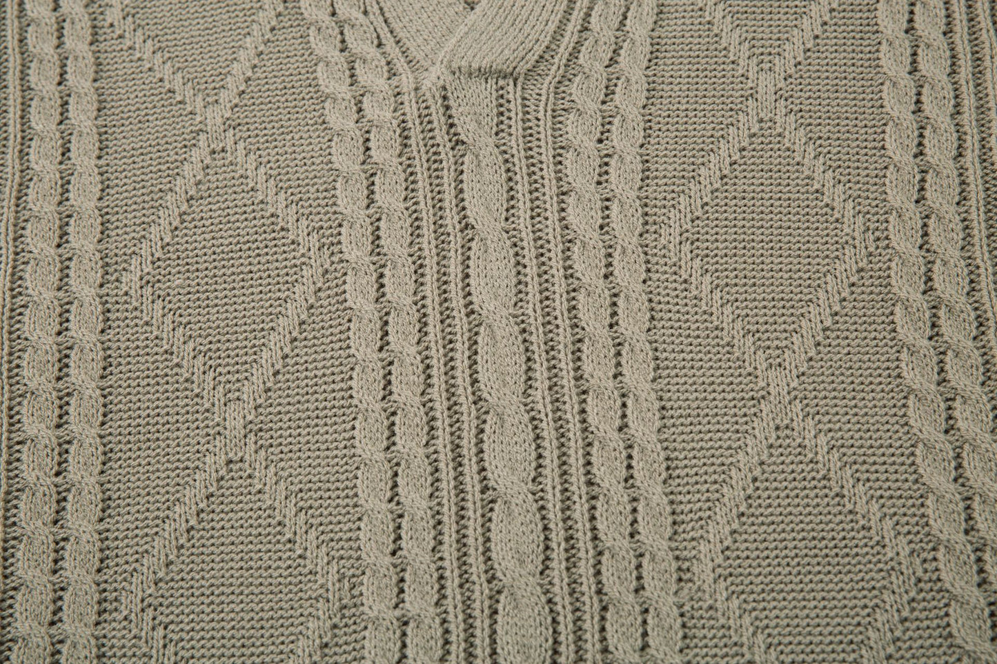 Cable Knit | Textured T-shirt - Santo 