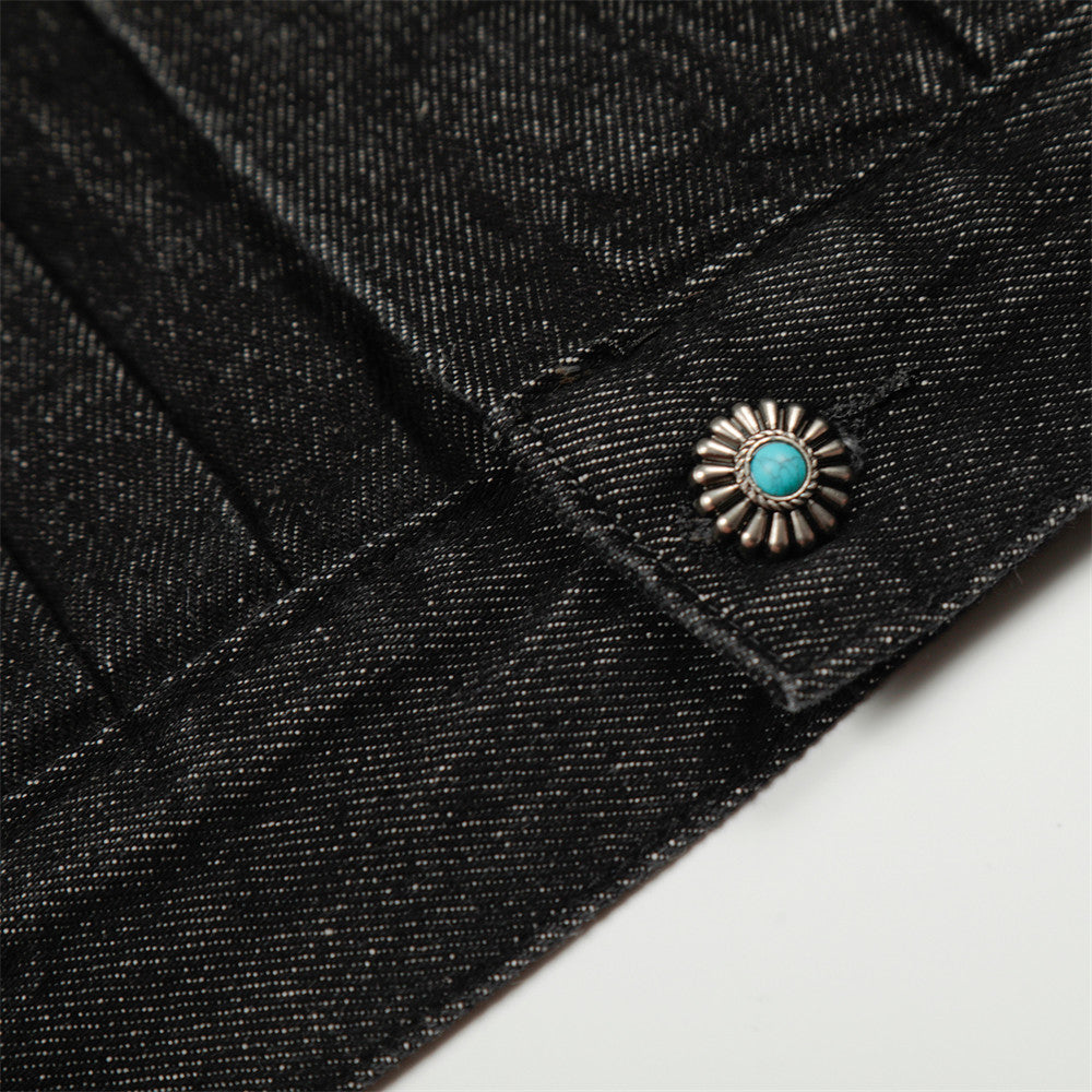 Giacca di jeans Patch Blend | Retro Patchwork