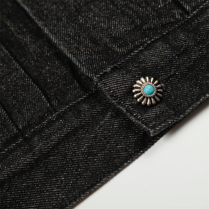 Giacca di jeans Patch Blend | Retro Patchwork