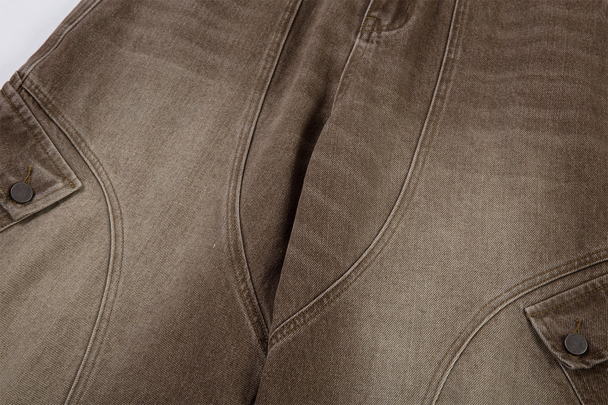 Vintage Washed Workwear | Barrel Jeans - Santo 