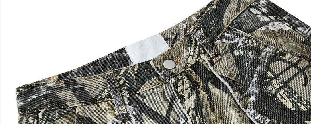 Wald | Retro Fransen Distressed Cargos