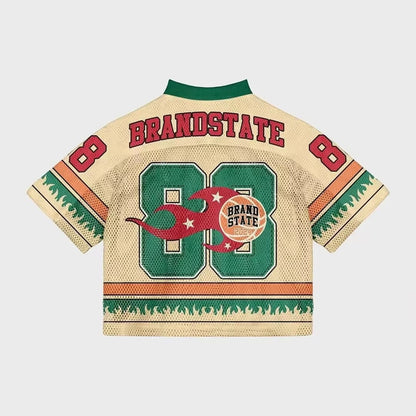 Unisex Mesh Football Jersey | Graphic Print - Santo 