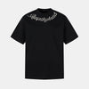 Men's Oversized Cotton T-Shirt | Rhinestone Details