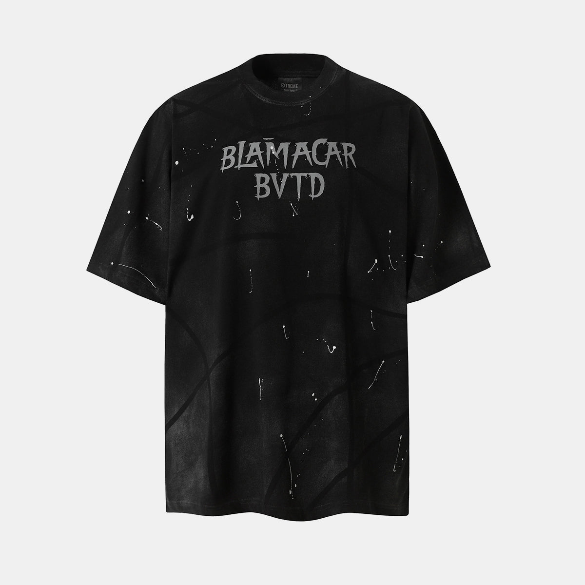 Marble Street Print | Distressed T-Shirt - Santo 