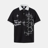 Unisex Oversized Polo T-Shirt | Retro Graphic Print