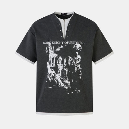 Dark Knight | Gothic T-Shirt - Santo 