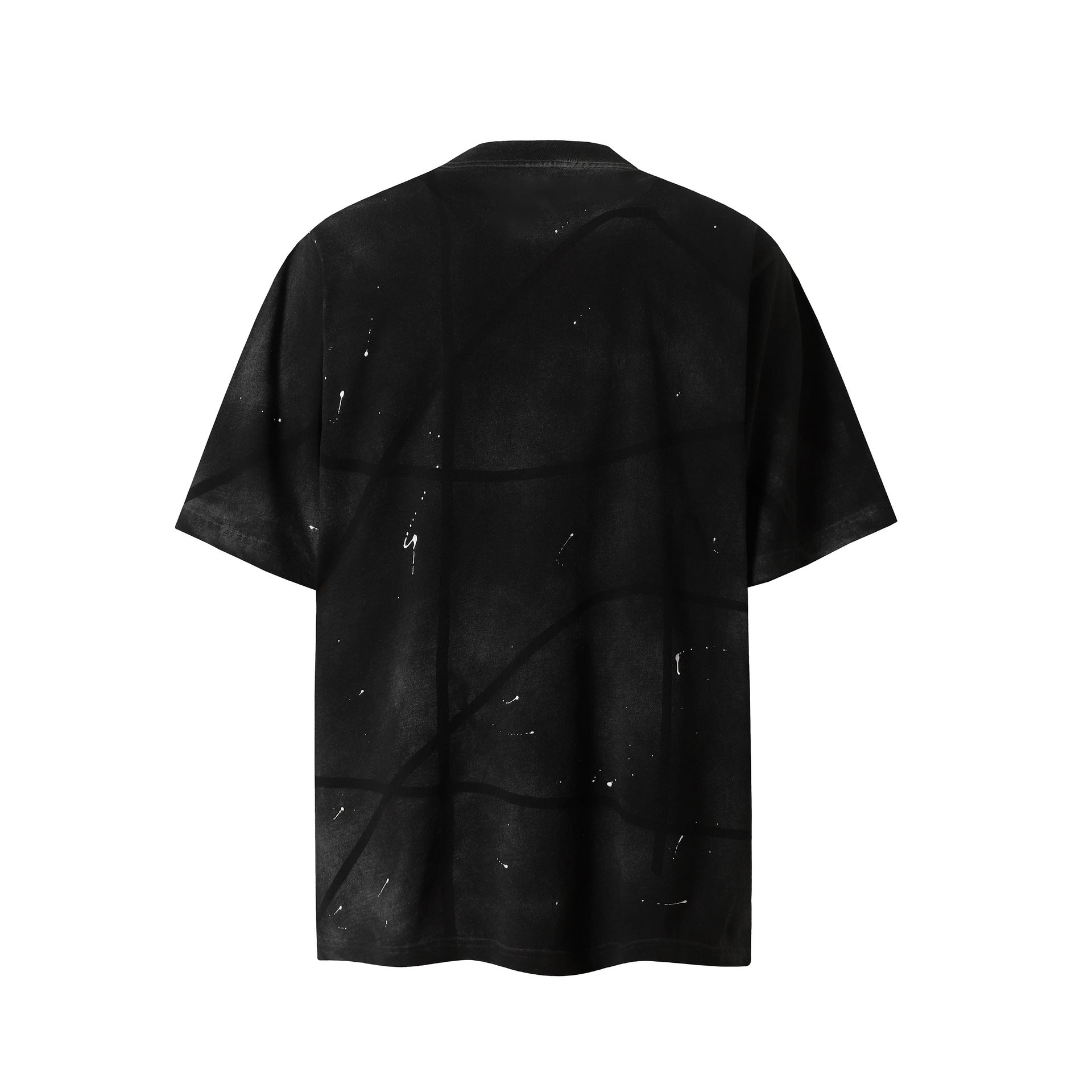Marble Street Print | Distressed T-Shirt - Santo 