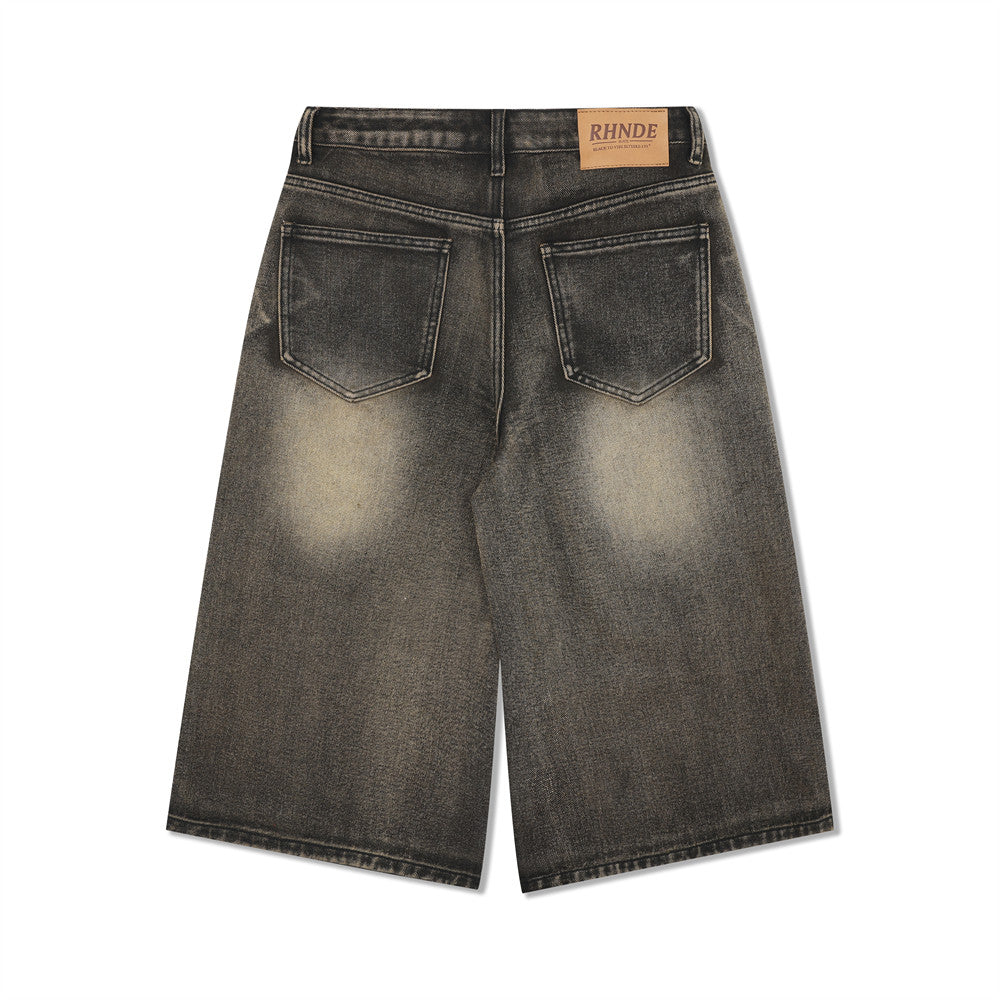 "Vintage Washed" Denim Shorts - Santo 