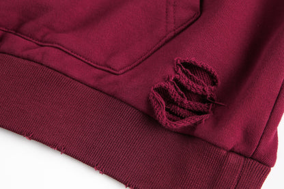 Distressed | Dip-Dye Hoodie - Santo 