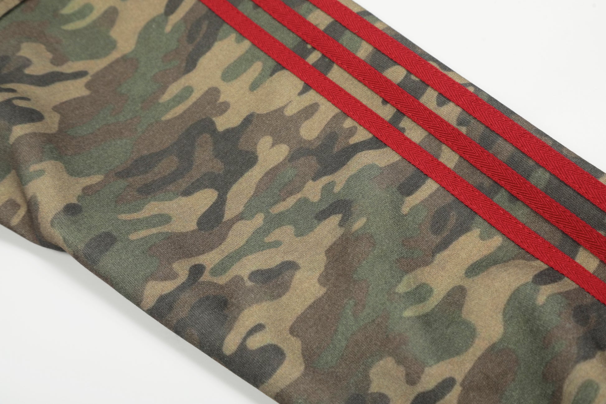 Camo Varsity Patch | Zip Up Hoodie - Santo 