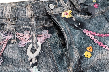 Candy Chain Washed | Baggy Jeans - Santo 