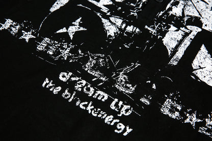 Punk Flag Art | Button Sweatshirt - Santo 