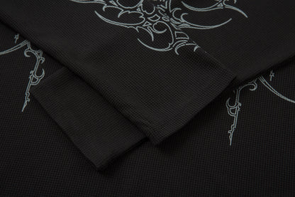 Dark Verse Graphic | Layered Sweatshirt - Santo 