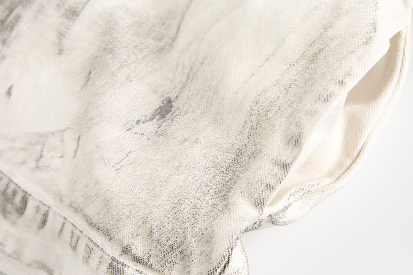 Distressed Washed Graphic | Street Jacket - Santo 