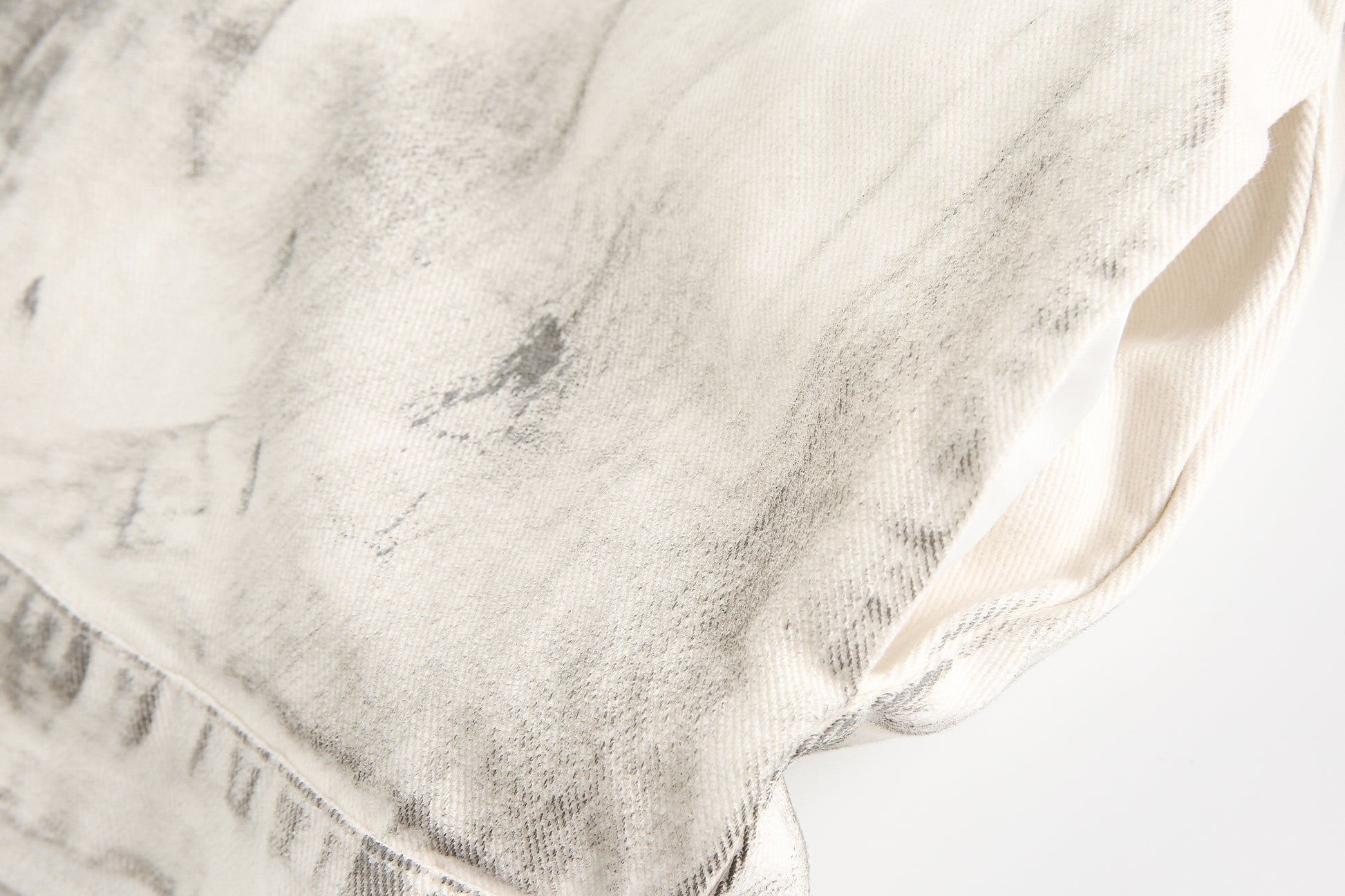 Distressed Washed Graphic | Street Jacket - Santo 