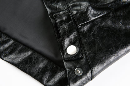 Goth Anime | PU Leather Jacket - Santo 
