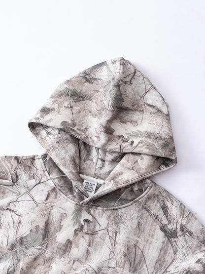 Tree Branch Camo Print | Oversized Hoodie - Santo 