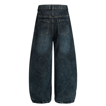 Star Patch Destroyed | Baggy Jeans - Santo 