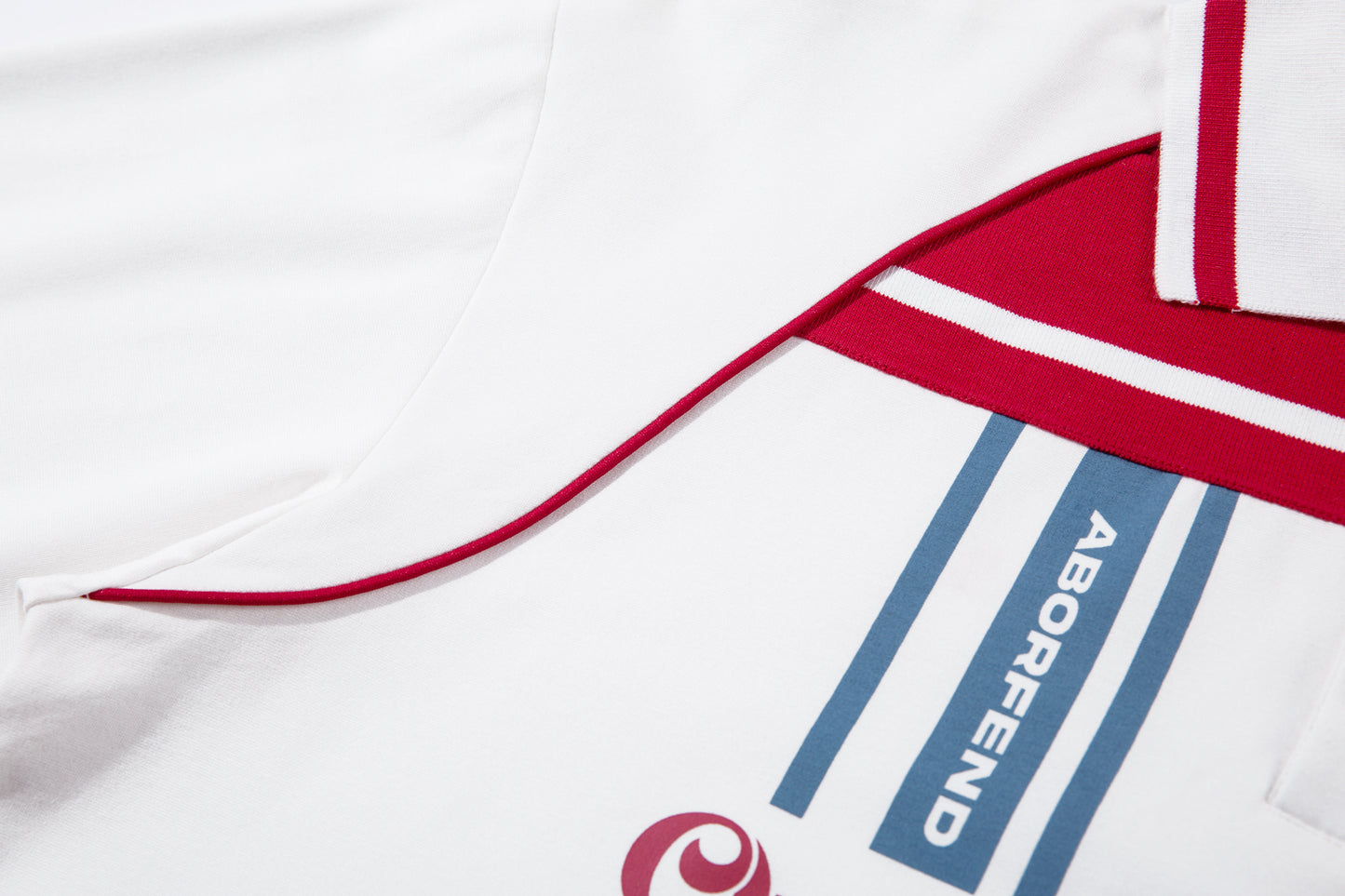 Colorblock Striped Athletic | Polo Sweatshirt - Santo 