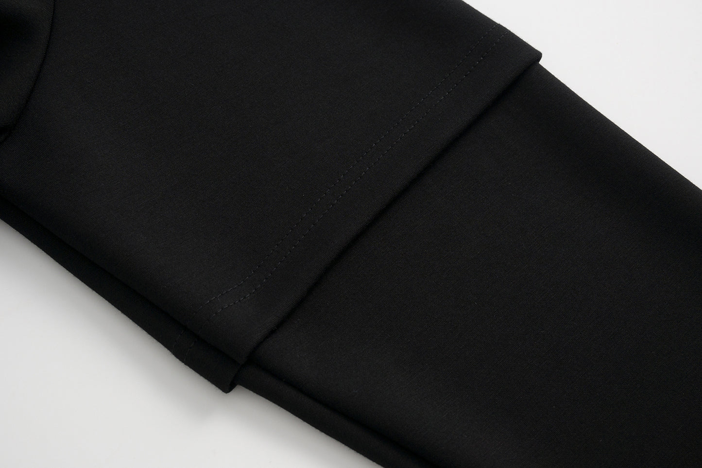 Star Print Patchwork | Leather-Neck Sweatshirt - Santo 