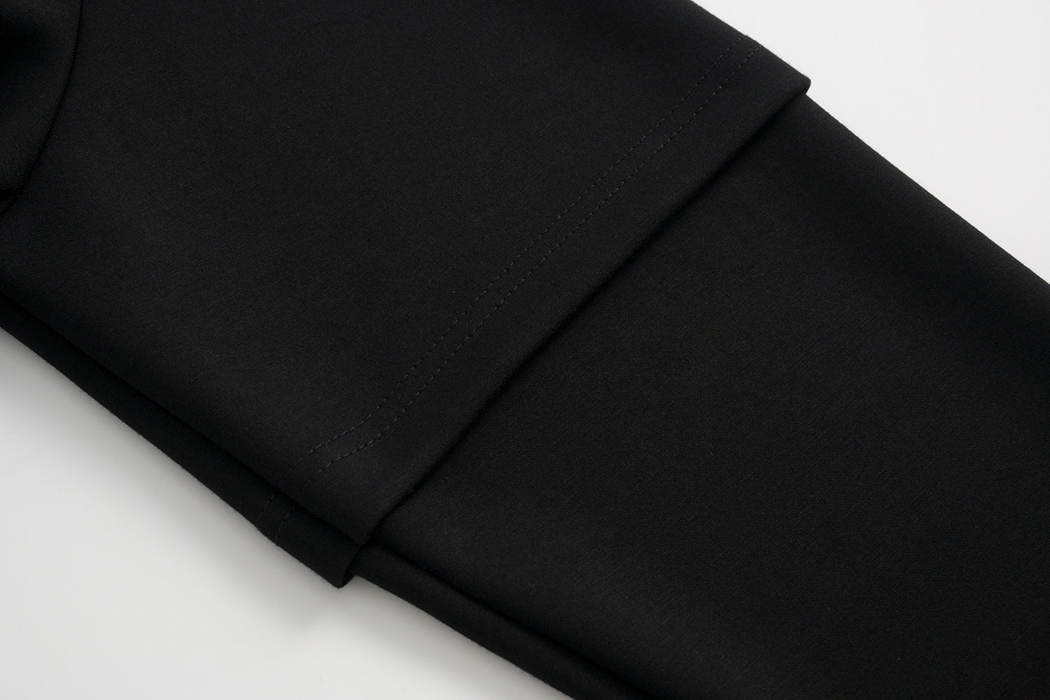 Star Print Patchwork | Leather-Neck Sweatshirt - Santo 